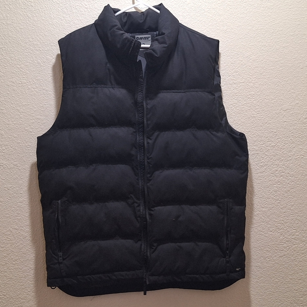 Hi-Tec Black Quilted Vest